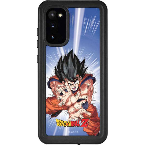 Dragon Ball Z Goku Kamehameha Blast Galaxy S20 Waterproof Case
