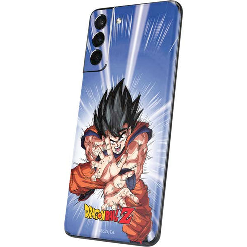 Dragon Ball Z Goku Kamehameha Blast Galaxy S21 5G Skin