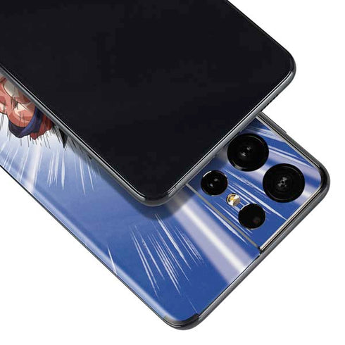 Dragon Ball Z Goku Kamehameha Blast Galaxy S21 Ultra 5G Skin