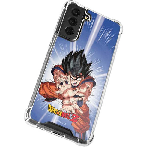 Dragon Ball Z Goku Kamehameha Blast Galaxy S22 Plus Clear Case