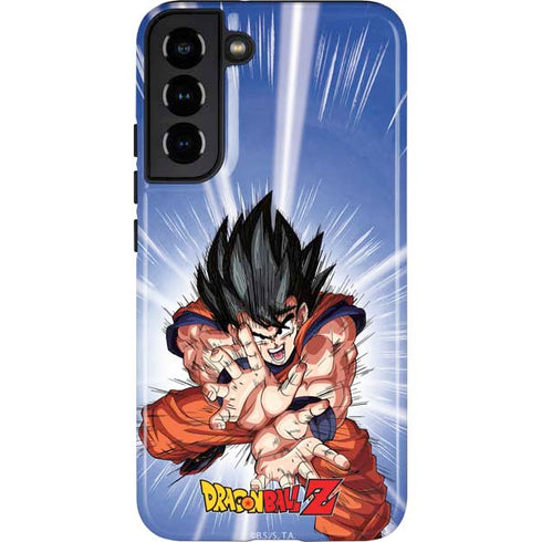 Dragon Ball Z Goku Kamehameha Blast Galaxy S22 Plus Pro Case