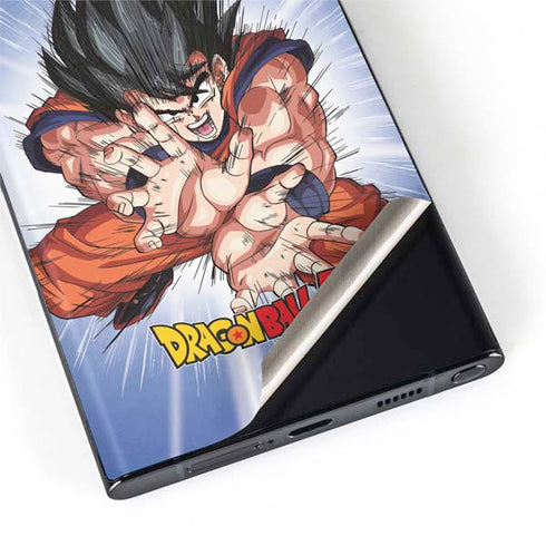 Dragon Ball Z Goku Kamehameha Blast Galaxy S22 Ultra Skin