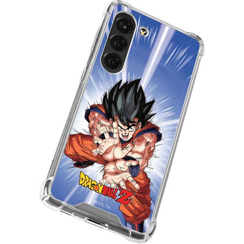 Dragon Ball Z Goku Kamehameha Blast Galaxy S23 Clear Case