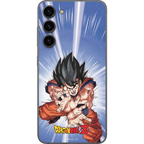 Dragon Ball Z Goku Kamehameha Blast Galaxy S23 Plus Skin