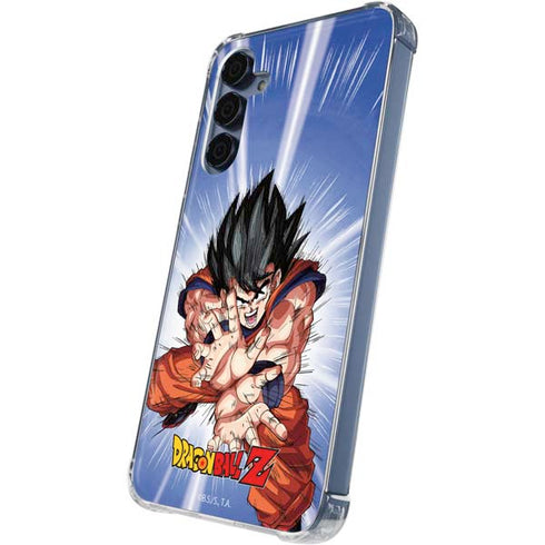 Dragon Ball Z Goku Kamehameha Blast Galaxy S24 Clear Case