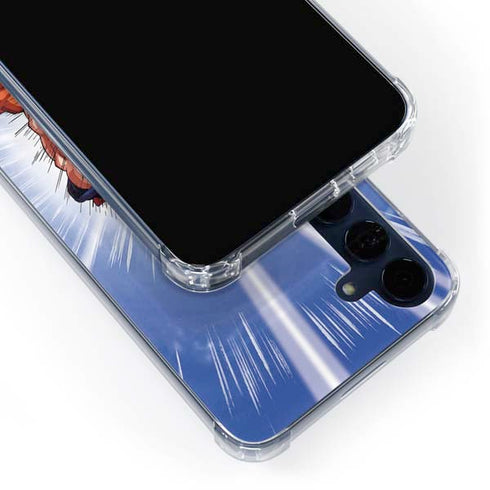 Dragon Ball Z Goku Kamehameha Blast Galaxy S24 Clear Case