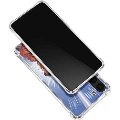 Dragon Ball Z Goku Kamehameha Blast Galaxy S24 FE Clear Case