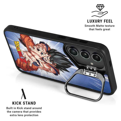 Dragon Ball Z Goku Kamehameha Blast Galaxy S25 Plus Kickstand Case