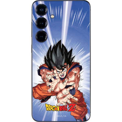Dragon Ball Z Goku Kamehameha Blast Galaxy S25 Plus Skin