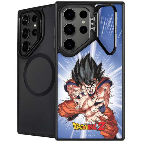 Dragon Ball Z Goku Kamehameha Blast Galaxy S25 Ultra Kickstand Case