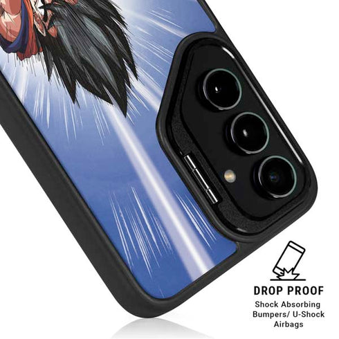 Dragon Ball Z Goku Kamehameha Blast Galaxy S25 Ultra Kickstand Case