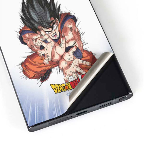 Dragon Ball Z Goku Kamehameha Blast Galaxy S24 Ultra Skin