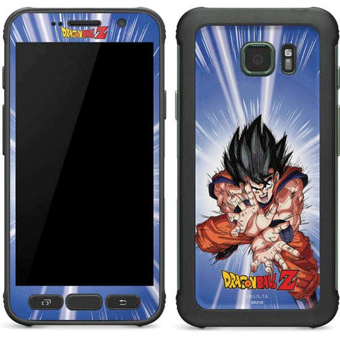 Dragon Ball Z Goku Kamehameha Blast Galaxy S7 Active Skin