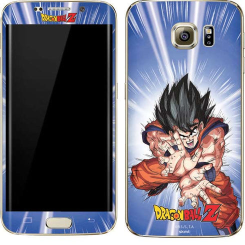 Dragon Ball Z Goku Kamehameha Blast Galaxy S7 Edge Skin