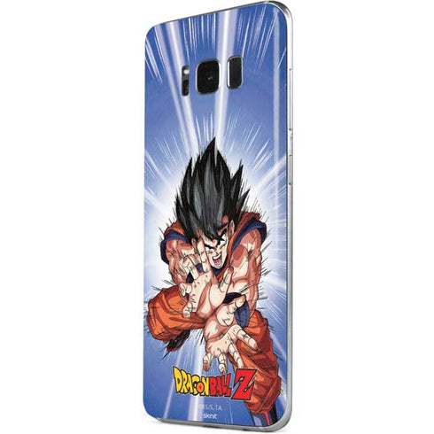 Dragon Ball Z Goku Kamehameha Blast Galaxy S8 Plus Skin