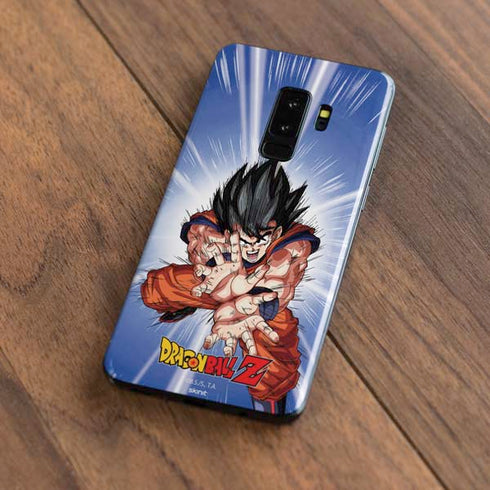 Dragon Ball Z Goku Kamehameha Blast Galaxy S9 Plus Skin