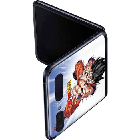 Dragon Ball Z Goku Kamehameha Blast Galaxy Z Flip Skin