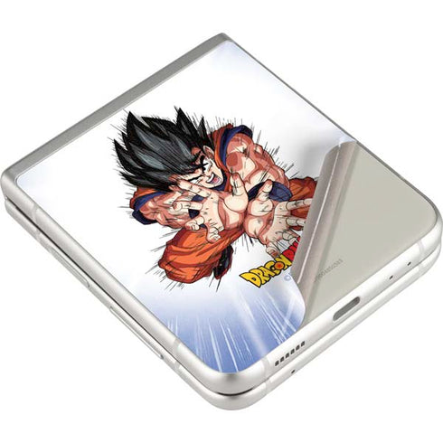 Dragon Ball Z Goku Kamehameha Blast Galaxy Z Flip3 5G Skin