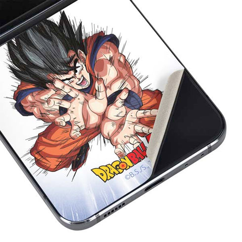 Dragon Ball Z Goku Kamehameha Blast Galaxy Z Flip5 5G Skin
