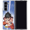 Dragon Ball Z Goku Kamehameha Blast Galaxy Z Fold5 5G Clear Case