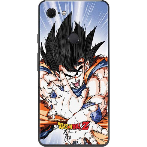 Dragon Ball Z Goku Kamehameha Blast Google Pixel 3 XL Skin