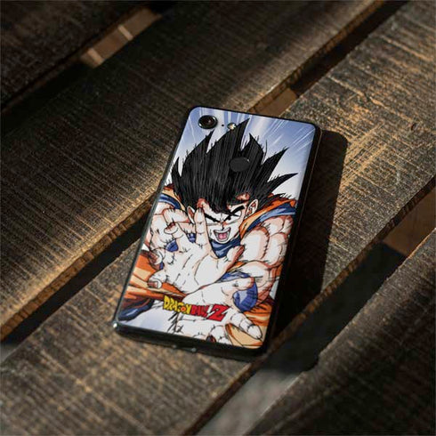 Dragon Ball Z Goku Kamehameha Blast Google Pixel 3 XL Skin