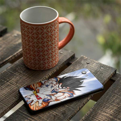 Dragon Ball Z Goku Kamehameha Blast Google Pixel 3a Skin