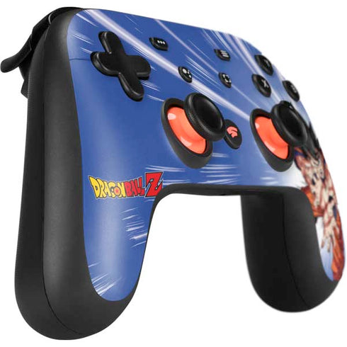 Dragon Ball Z Goku Kamehameha Blast Google Stadia Controller Skin