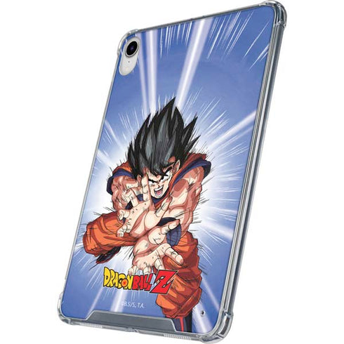 Dragon Ball Z Goku Kamehameha Blast iPad 11th Gen (2025) Clear Case