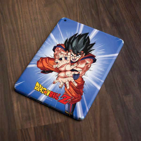 Dragon Ball Z Goku Kamehameha Blast Apple iPad Skin