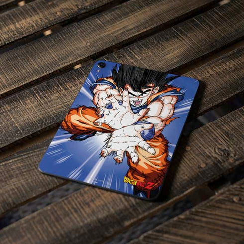 Dragon Ball Z Goku Kamehameha Blast Apple iPad Pro Skin