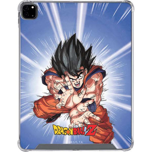 Dragon Ball Z Goku Kamehameha Blast iPad Pro 12.9in (2020) Clear Case