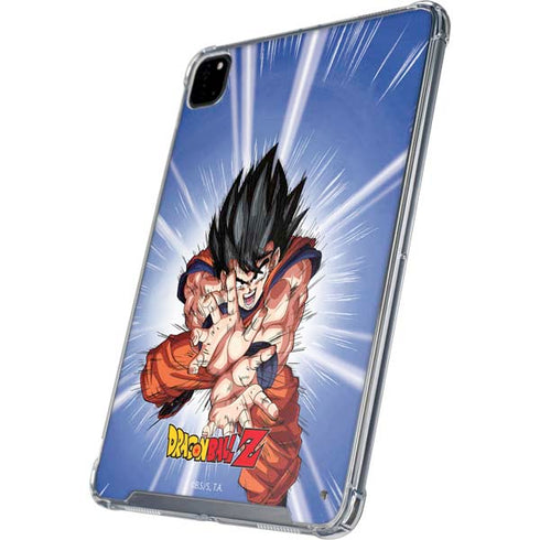 Dragon Ball Z Goku Kamehameha Blast iPad Pro 12.9in (2020) Clear Case