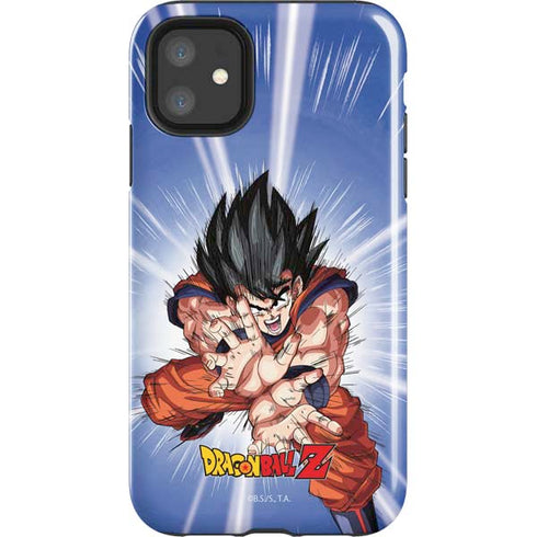 Dragon Ball Z Goku Kamehameha Blast iPhone 11 Impact Case