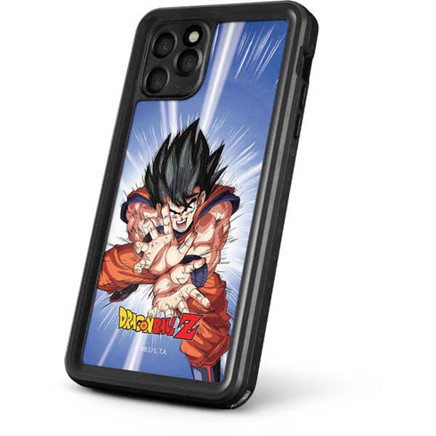 Dragon Ball Z Goku Kamehameha Blast iPhone 11 Pro Max Waterproof Case