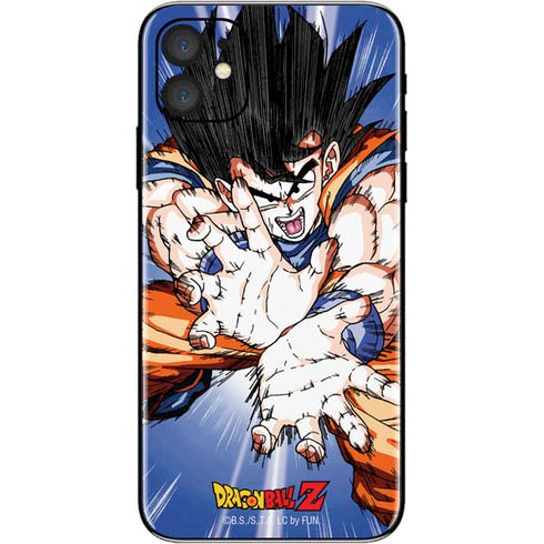 Dragon Ball Z Goku Kamehameha Blast iPhone 11 Skin