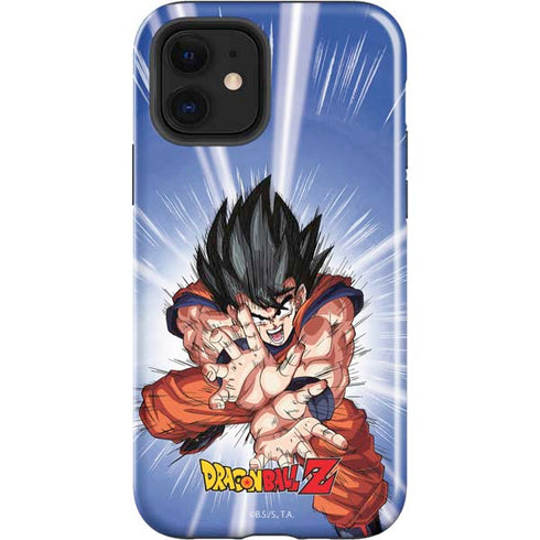 Dragon Ball Z Goku Kamehameha Blast iPhone 12 Impact Case