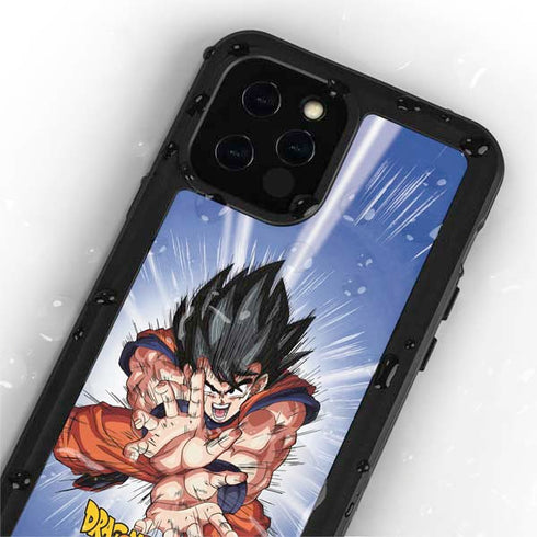 Dragon Ball Z Goku Kamehameha Blast iPhone 12 Pro Max Waterproof Case