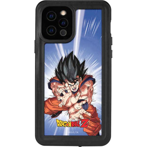 Dragon Ball Z Goku Kamehameha Blast iPhone 12 Pro Waterproof Case