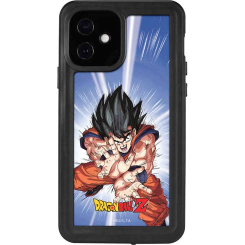 Dragon Ball Z Goku Kamehameha Blast iPhone 12 Waterproof Case