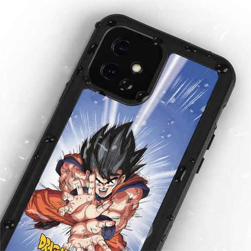 Dragon Ball Z Goku Kamehameha Blast iPhone 12 Waterproof Case