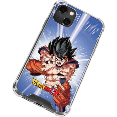 Dragon Ball Z Goku Kamehameha Blast iPhone 13 Mini Clear Case