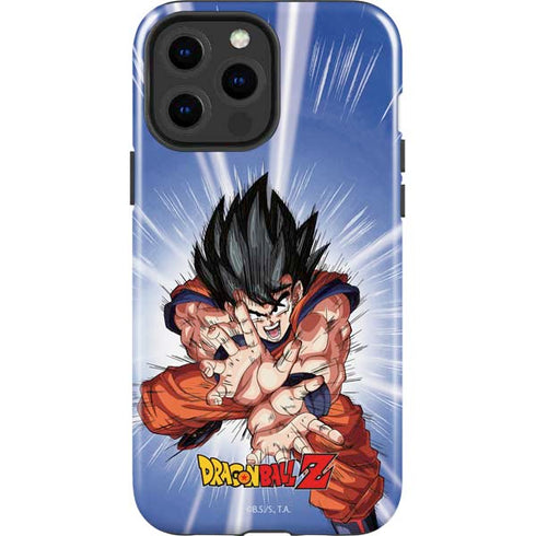 Dragon Ball Z Goku Kamehameha Blast iPhone 13 Pro Max Impact Case