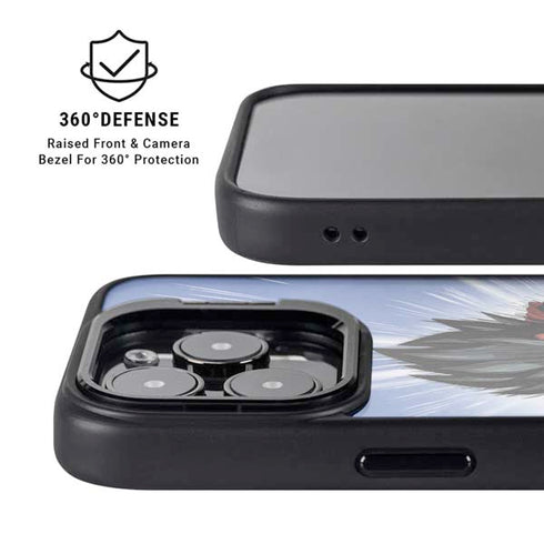 Dragon Ball Z Goku Kamehameha Blast iPhone 13 Pro Max Kickstand Case