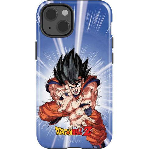 Dragon Ball Z Goku Kamehameha Blast iPhone 14 Impact Case