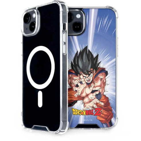 Dragon Ball Z Goku Kamehameha Blast iPhone 14 MagSafe Case