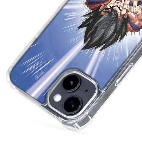 Dragon Ball Z Goku Kamehameha Blast iPhone 14 MagSafe Case