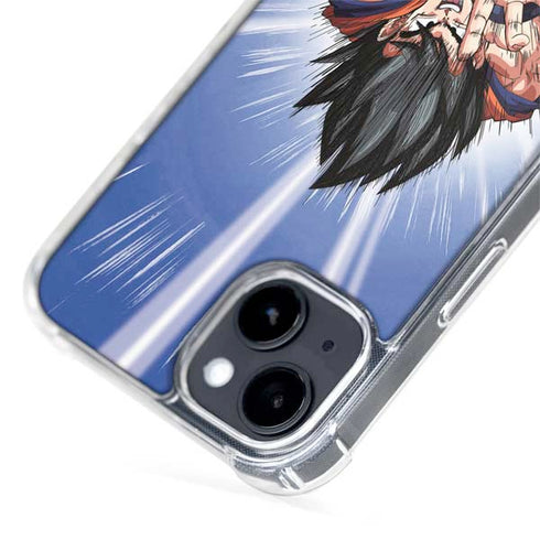 Dragon Ball Z Goku Kamehameha Blast iPhone 14 Plus MagSafe Case
