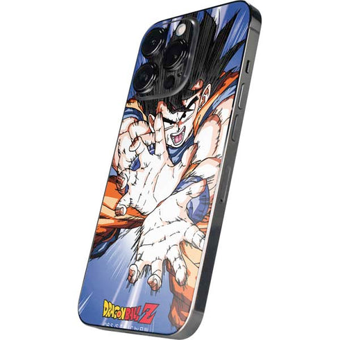 Dragon Ball Z Goku Kamehameha Blast iPhone 14 Pro Skin