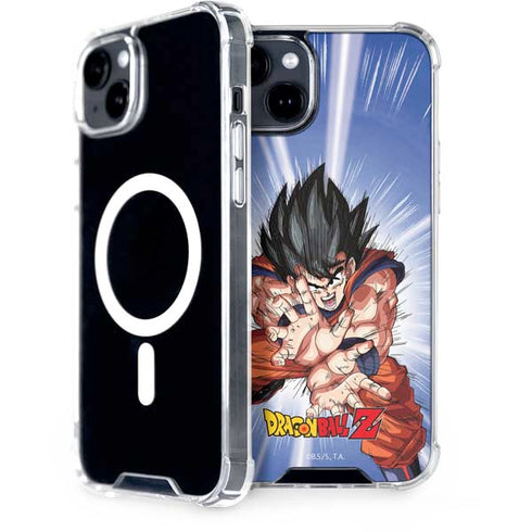 Dragon Ball Z Goku Kamehameha Blast iPhone 15 Plus MagSafe Case